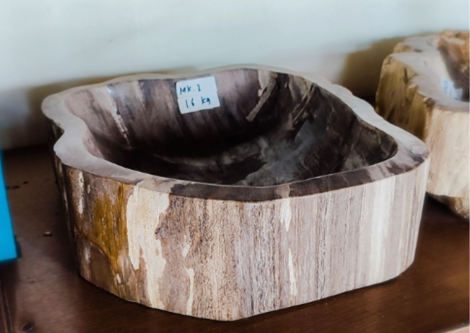 Petrified Wood Wash Basins